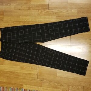 Estelle and Finn window paint plaid pants sz 4